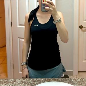 Black Nike Running tank top- size small
